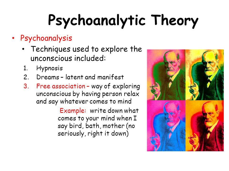Psychoanalytic theory